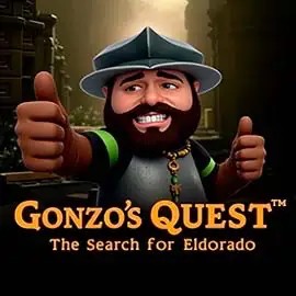 Logo of Gonzo's Quest from NetEnt at Reipas Casino